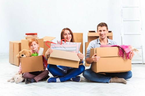 Professional movers assisting with relocation in Storage Enfield