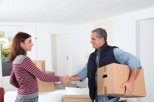 Packing and transportation of office furniture