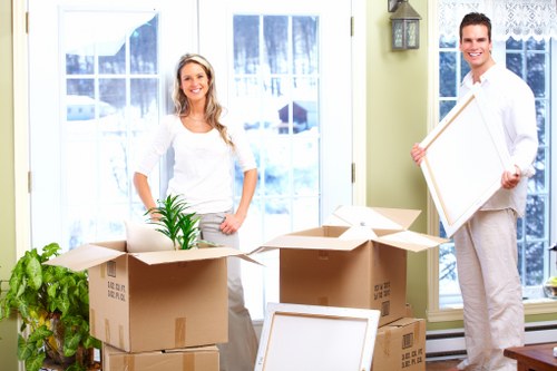 Secure storage solutions offered by Man and Van services